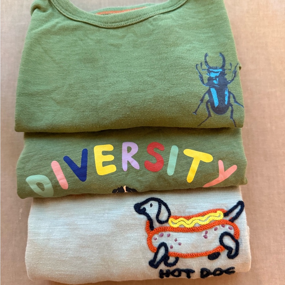 Trio of Boden long sleeve T-shirts